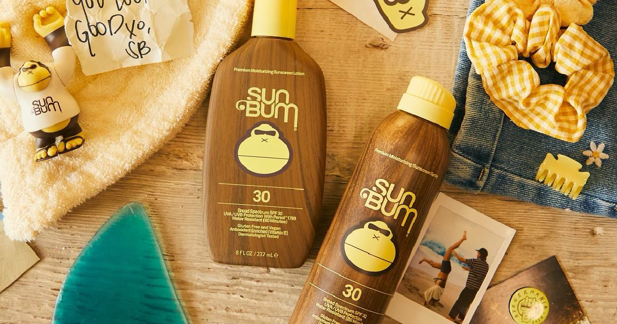 sun bum sunscreen