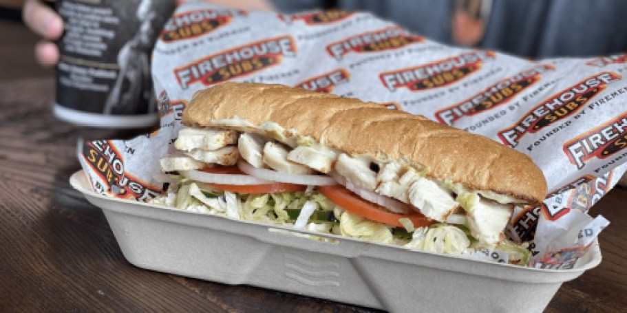 BOGO Free Firehouse Subs If Your First Name Is Cooper, Tom, Julian, Nick, or Patrick
