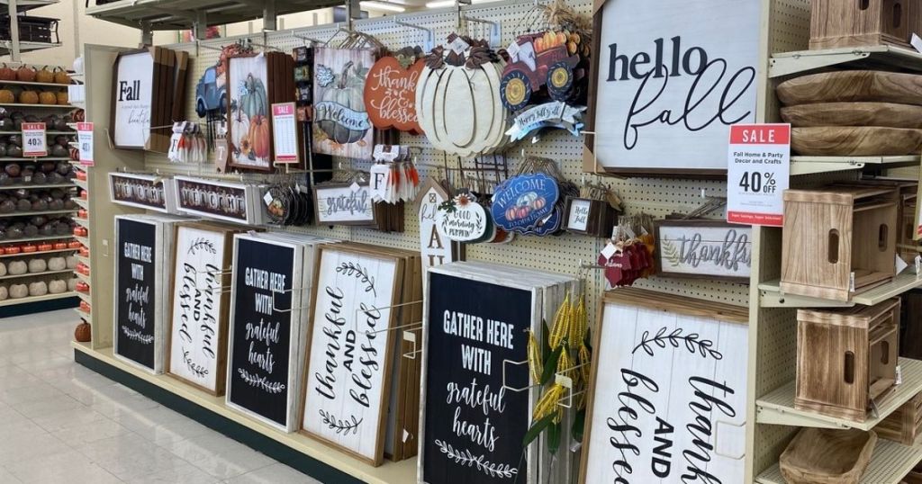 Hobby Lobby Fall Decor