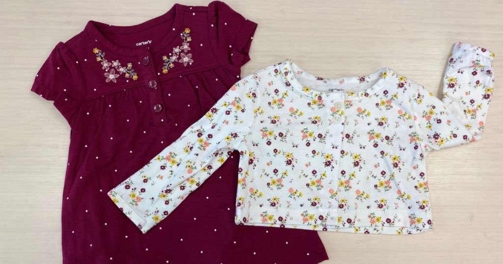 Carters 2-piece Baby Dress