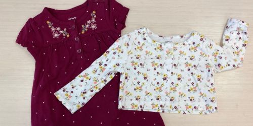 Carter’s Baby Girl 2-Piece Bodysuit Dress Sets Only $11 on Kohls.com (Regularly $26)