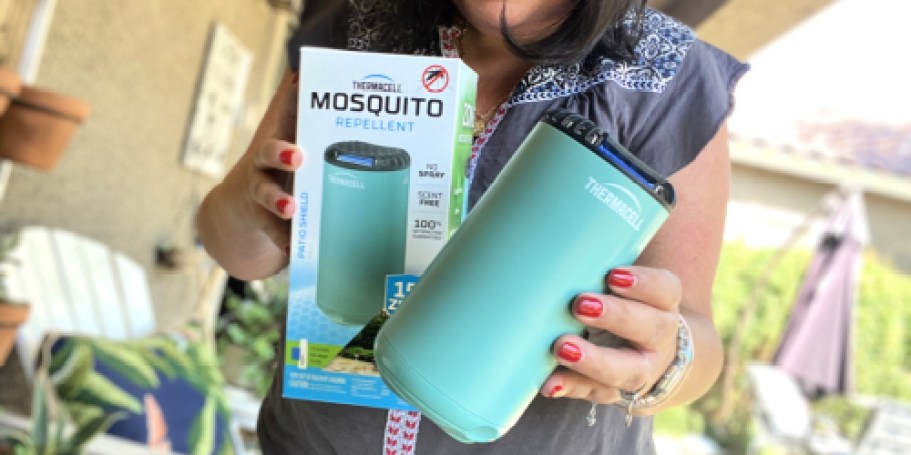 Thermacell Mosquito Repeller Only $14.81 Shipped on Amazon (Say Bye to Backyard Bugs!)