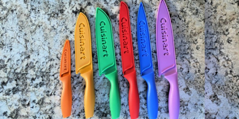 Cuisinart 12-Piece Stainless Steel Kitchen Knife Set Only $12 on Amazon (Reg. $20)