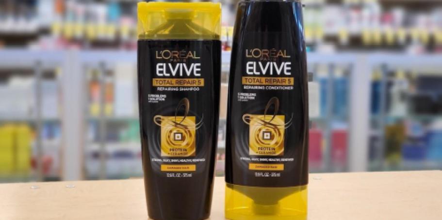 L’Oreal Elvive Shampoo AND Conditioner Just $3.60 on Walgreens.com (Regularly $12)