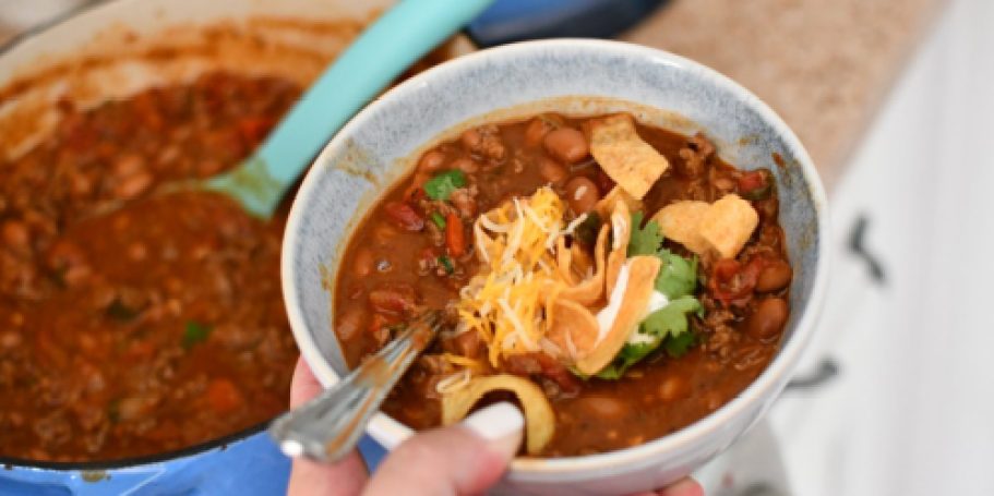 This Southwest Chili with Ranch Style Beans Recipe is The Ultimate Comfort Food Meal