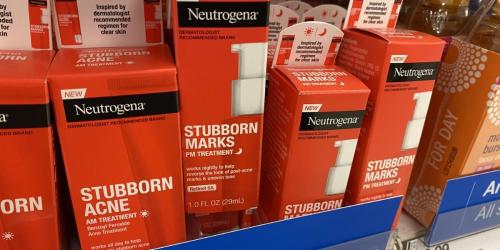 Save $3 w/ New Neutrogena Stubborn Facial Products Printable Coupon