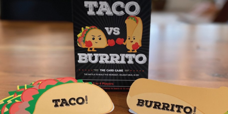 Taco vs Burrito Card Game Just $15.97 on Amazon | Awesome Reviews