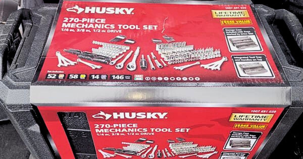 Husky 270-Piece Mechanic’s Tool Set Only $119 Shipped on HomeDepot.com ($695 Value)