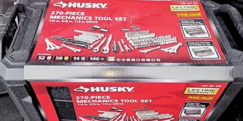 Husky 270-Piece Mechanic’s Tool Set Only $119 Shipped on HomeDepot.com ($695 Value)