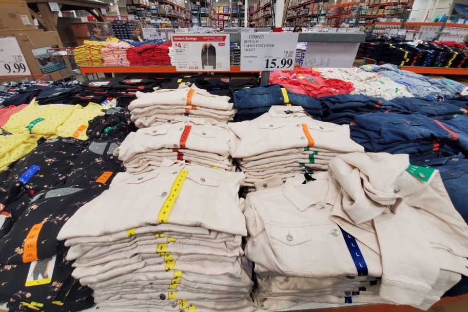Clothing at Costco