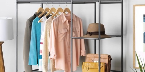 Metal Closet Organizer w/ Shelves Only $17 on Walmart.com (Regularly $44)