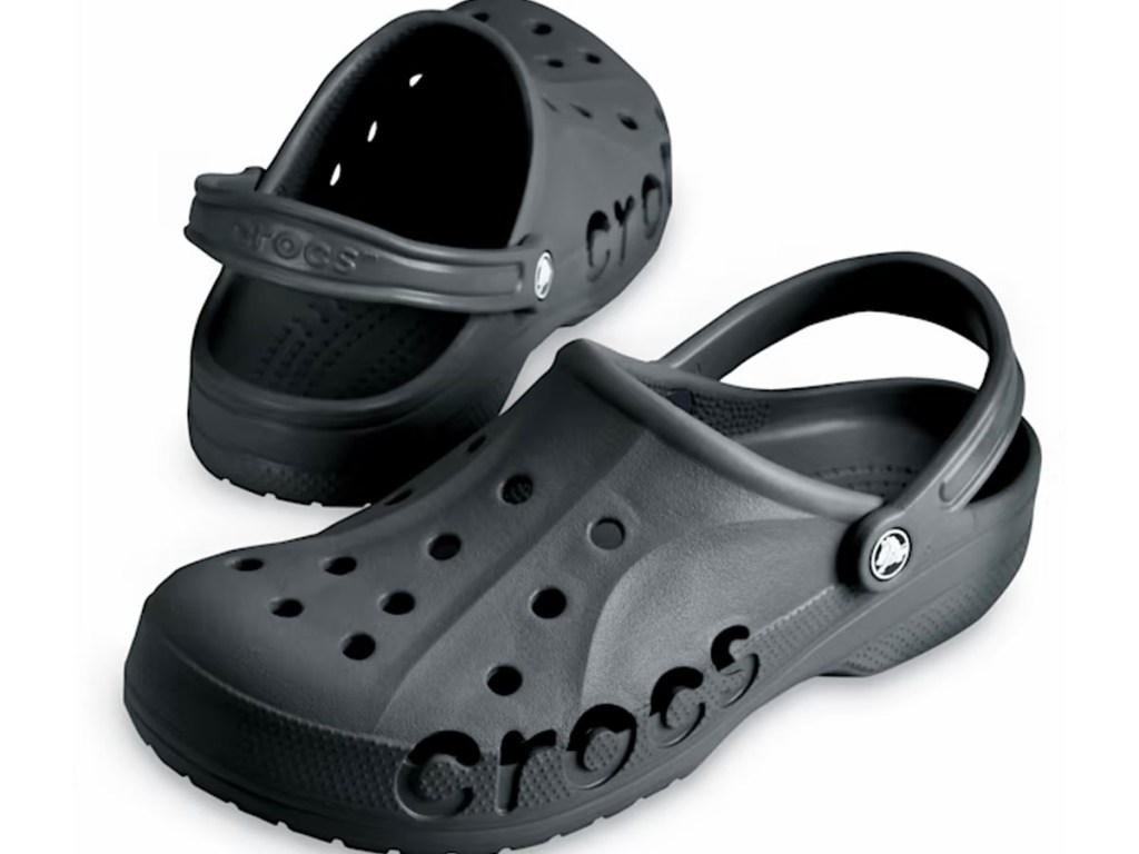 black baya clogs stock image
