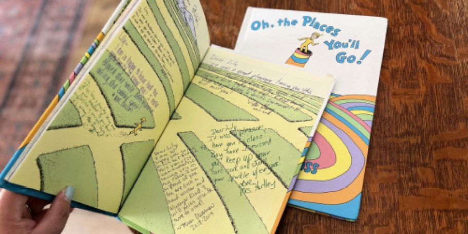 Oh The Places You’ll Go by Dr. Seuss is ONLY $7.83 on Amazon (Makes a Great Graduation Gift!)