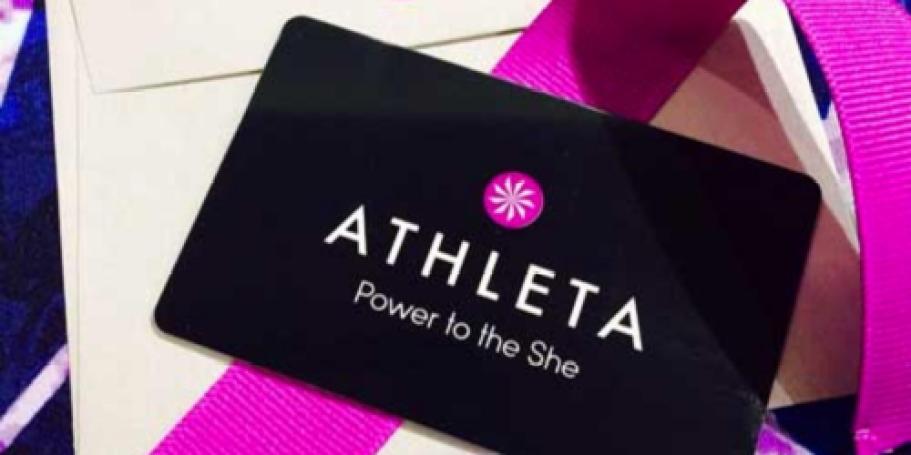 $50 Athleta eGift Card Only $38 (Use at Old Navy, Gap, or Banana Republic Too!)