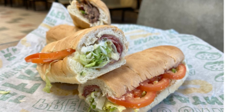 Subway Deal: Free 6″ Sub When You Buy a Footlong + More Coupons