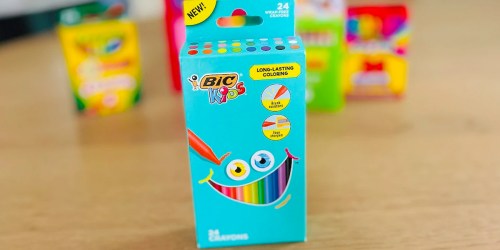 BIC Kids Crayons, Colored Pencils & Markers from 74¢ on OfficeDepot.com