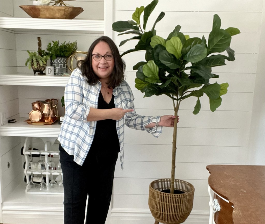 Fiddle Leaf Artificial Plants From hobby lobby