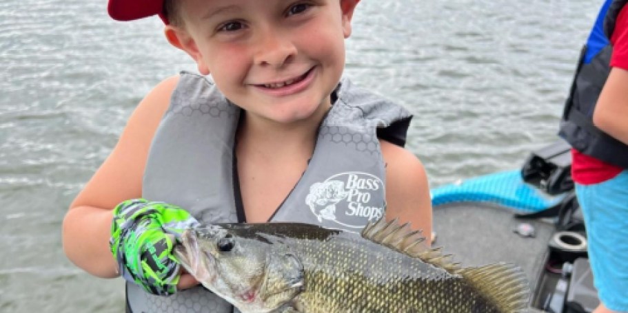 FREE Cabela’s & Bass Pro Shops Kids Fishing Event Starts June 6th