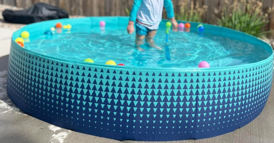 Foldable Kids Pools from $14.99 Shipped for Amazon Prime Members (Regularly $40)