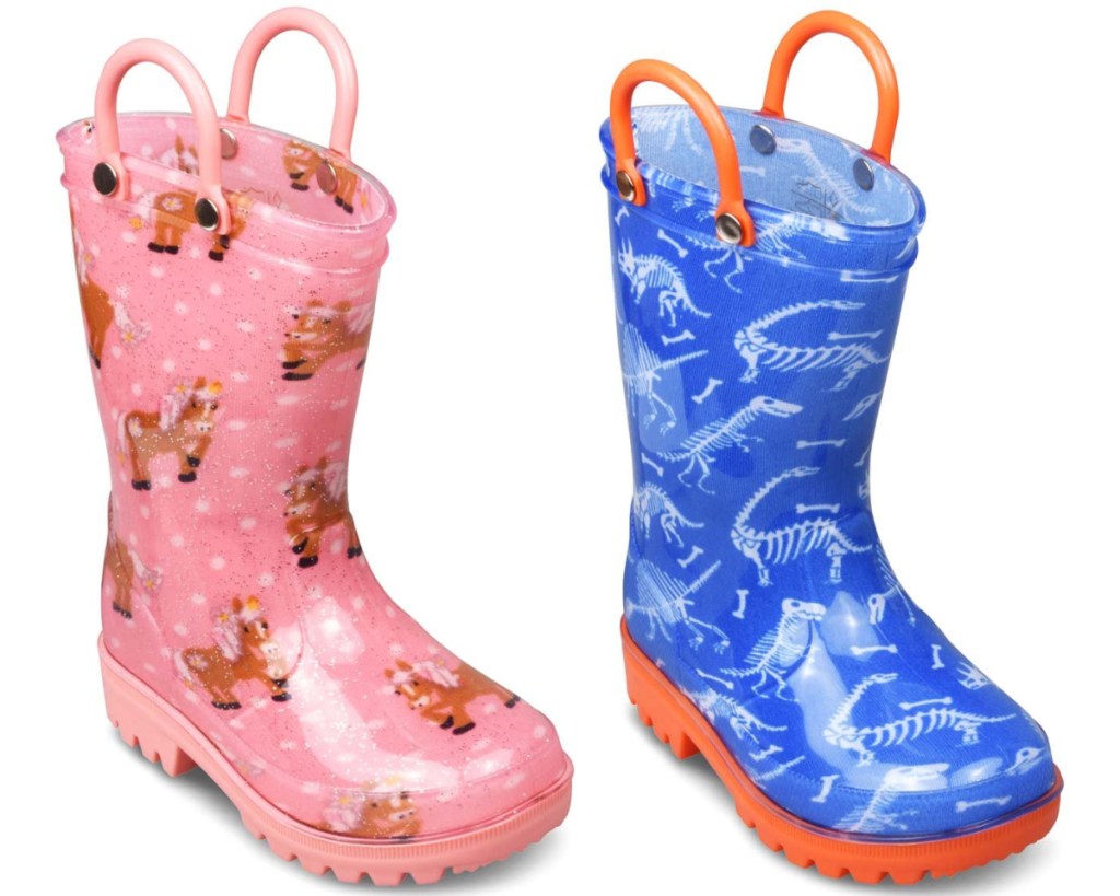 pony + dino boots