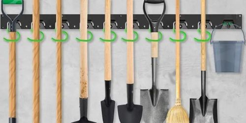 Garden Tool Wall Storage System Only $16.79 on Amazon (Regularly $25)