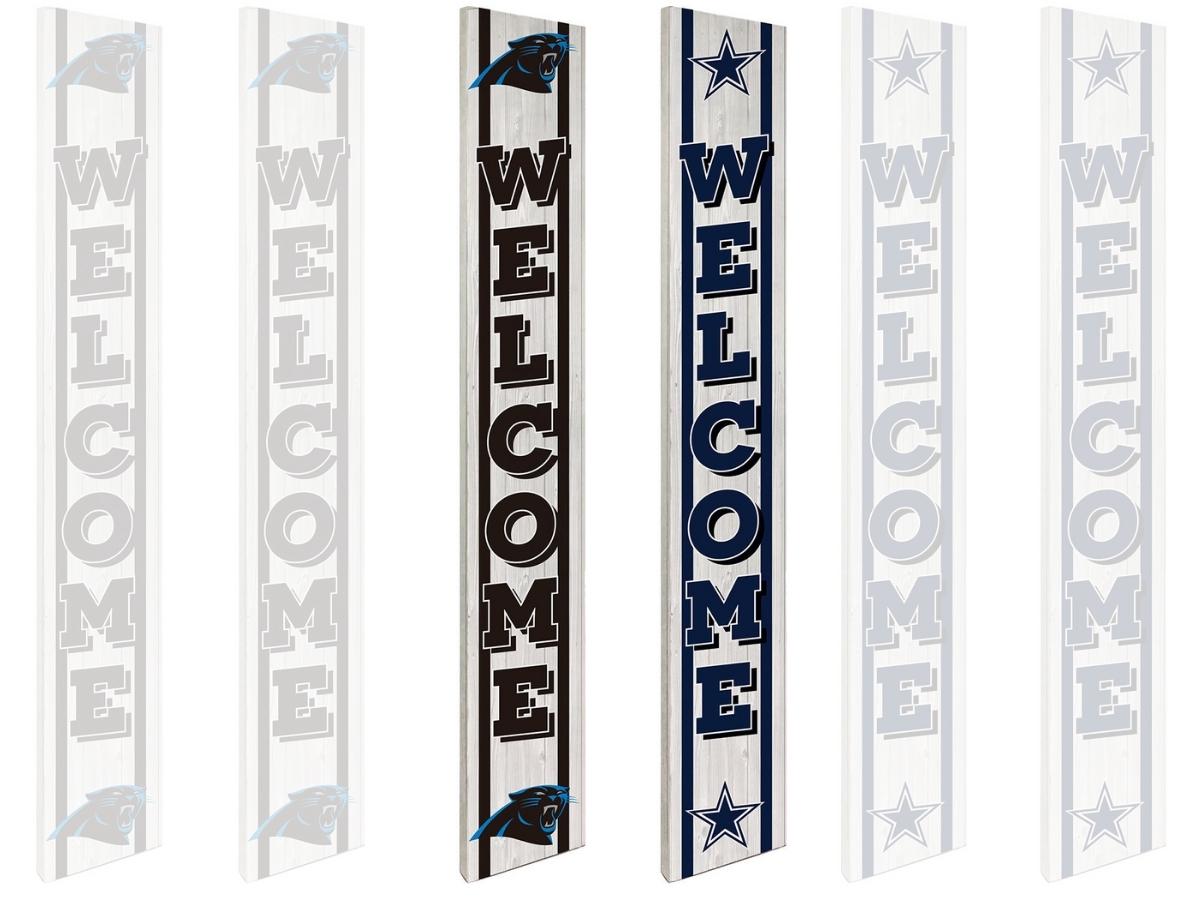 Logo Brands Officially Licensed NFL Porch Greeter Sign