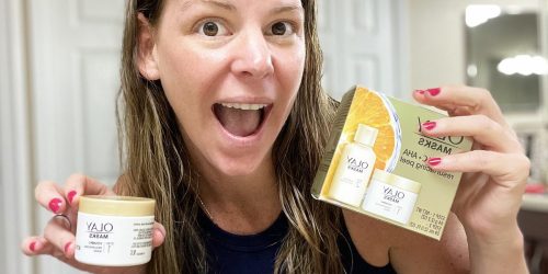 ** Olay Resurfacing Vitamin C Mask Treatment Set Just $16.99 Shipped | Exfoliates & Brightens in Minutes!