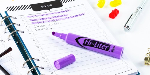 Avery Purple Highlighters 12-Pack Only $4.52 on Walmart.com (Regularly $9)