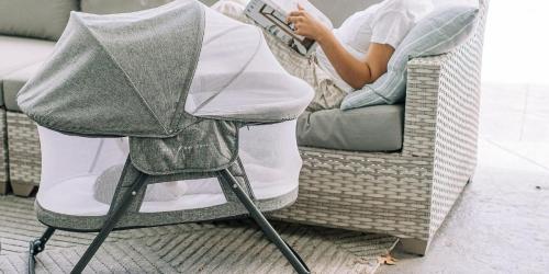 Deluxe Baby Delight Rocking Bassinet w/ Canopy Just $69.99 on Zulily.com (Regularly $130)