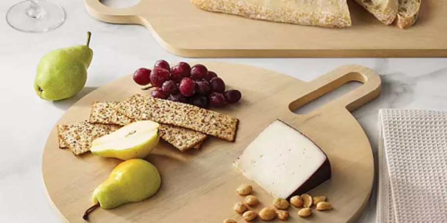Wood Charcuterie Board Set Only $19.97 on SamsClub.com