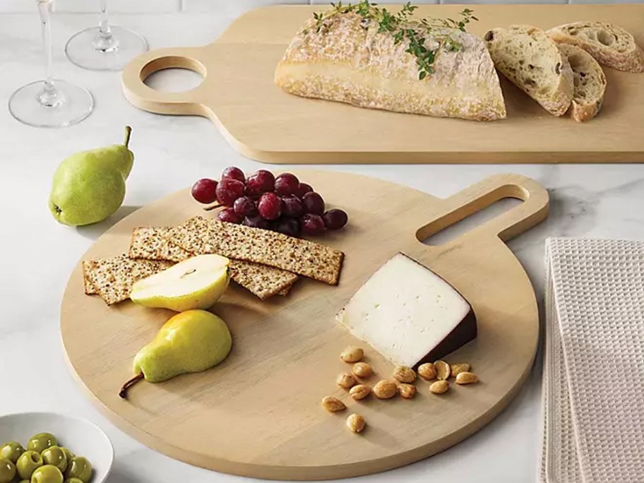 Member's Mark Set of 2 Mango Wood Charcuterie Boards