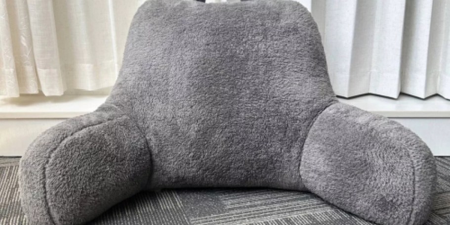 Room Essentials Sherpa Bed Rest Pillow Just $9.60 on Target.com (Reg. $16)