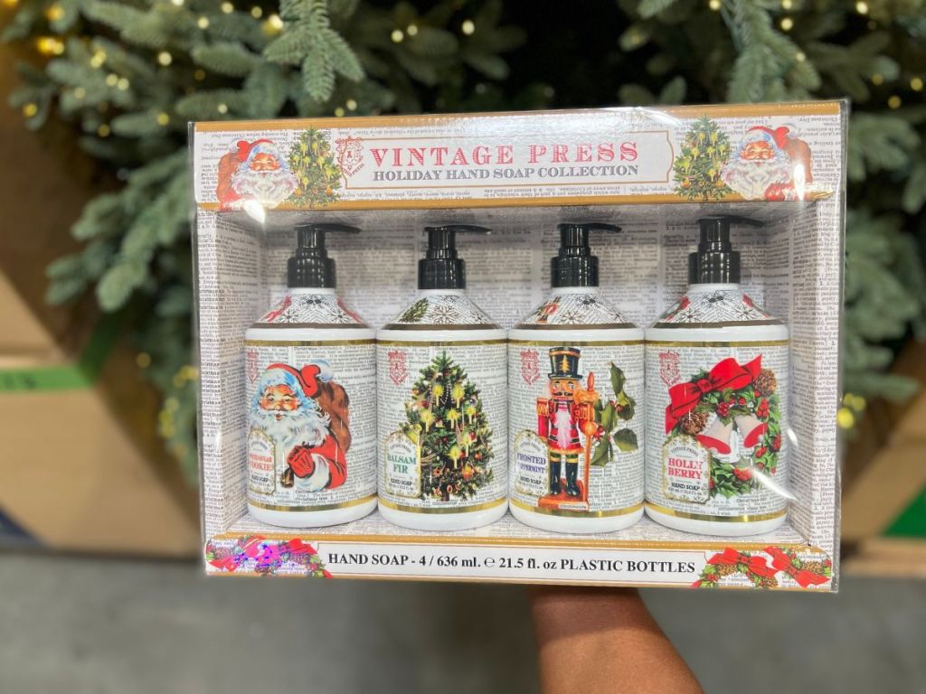 Home & Body Co Vintage Press Holiday Hand Soaps
