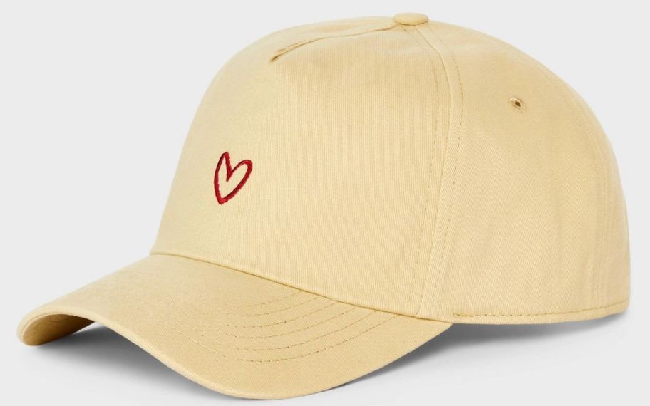 a mens tan baseball cap