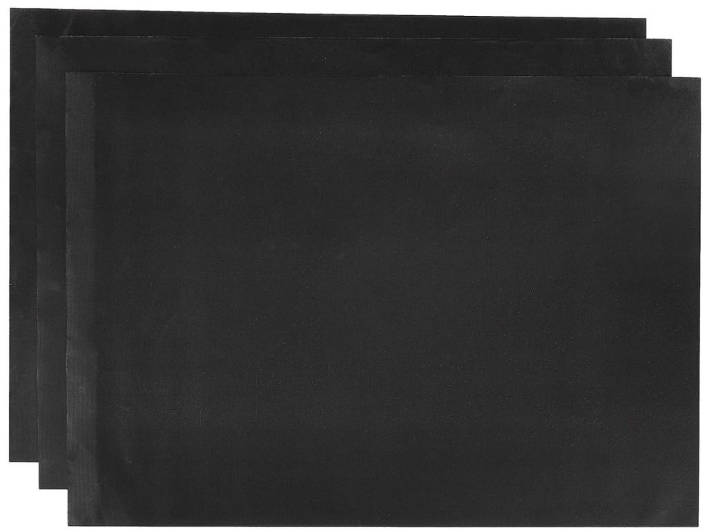 AmazonCommercial BBQ Non-Stick Grill Mats 3-Pack