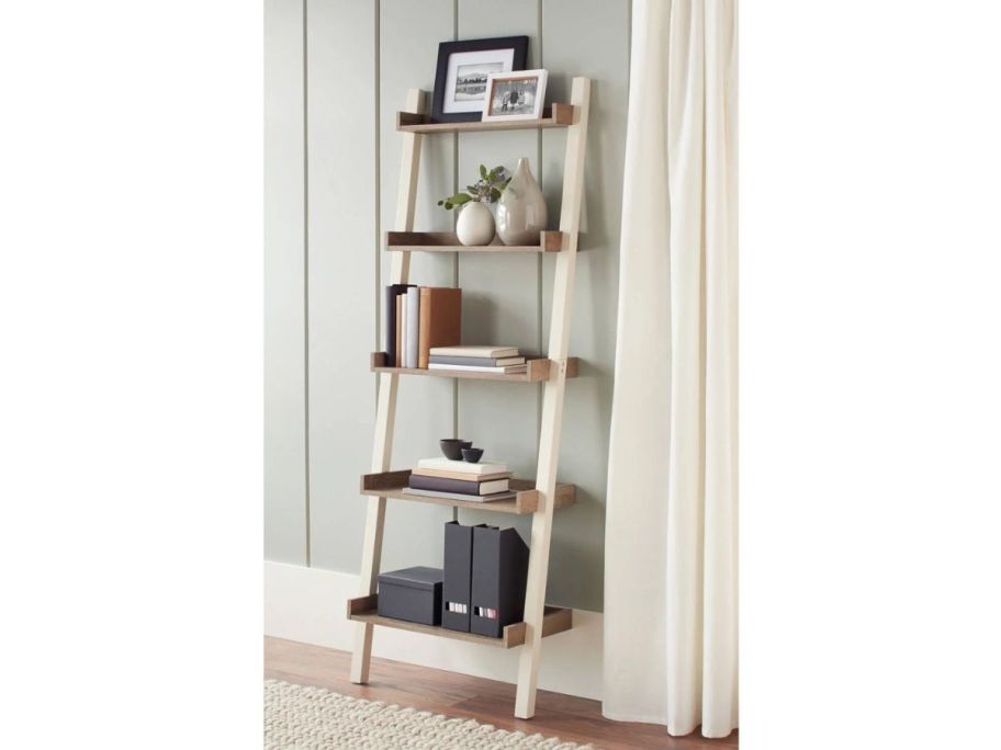 Better Homes & Garden Leaning Bookshelf
