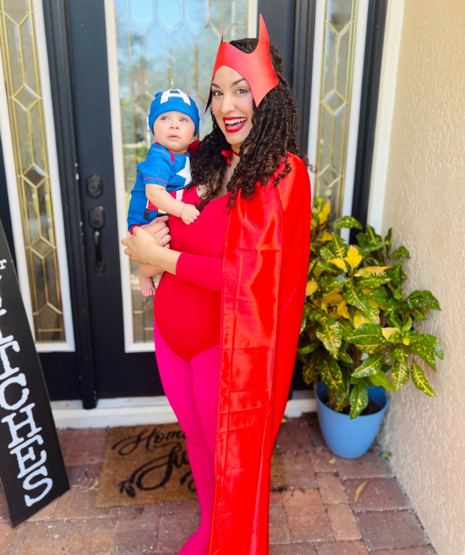 Soleil's Scarlet Witch is an Easy Halloween Costume Ideas