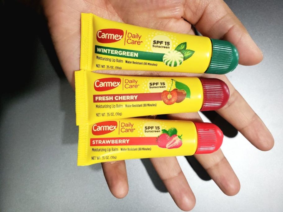 Carmex Lip Balm 3-Pack w/ SPF Only $3 Shipped on Amazon
