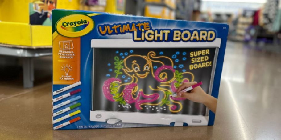 Crayola Ultimate Light Board Only $15.99 on Amazon (Regularly $25)