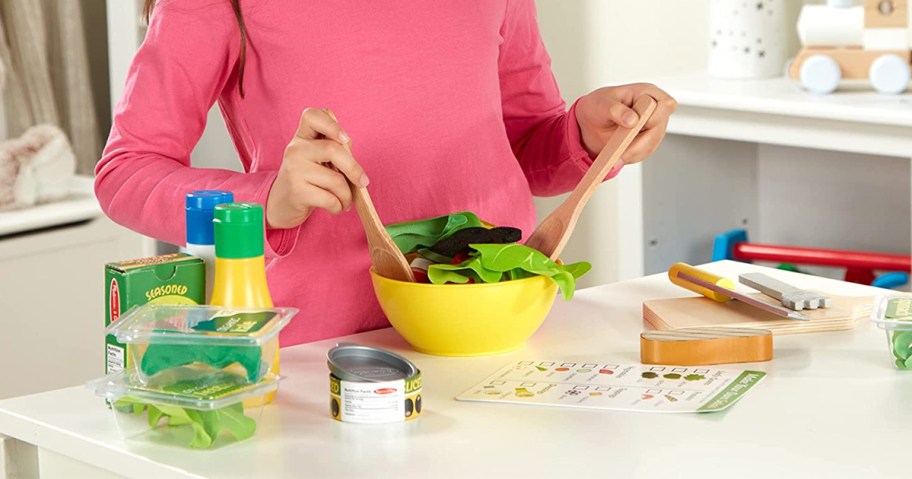 melissa and doug salad toy