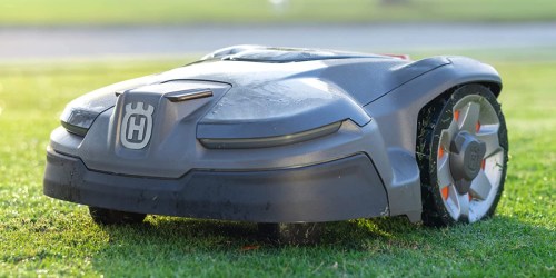 50% Off Husqvarna Robotic Lawn Mower + Free Shipping on Lowes.com (Like a Roomba for Your Yard!)