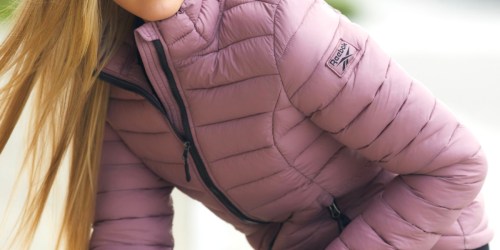 Zulily Outerwear Sale | Reebok Women’s Puffer Jacket Only $39.99 (Regularly $165)