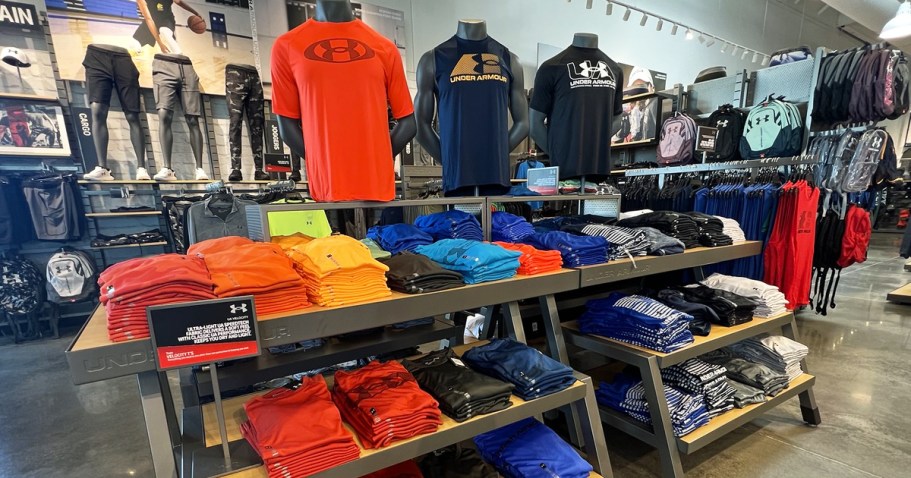 *HOT* Stacking Under Armour Promo Codes = Clothing from $5 Shipped