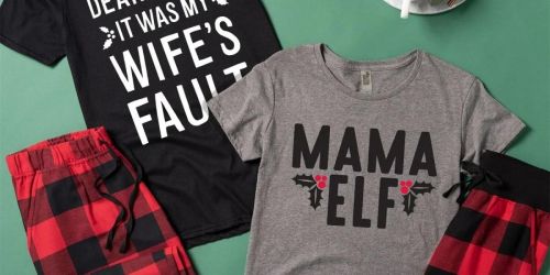 Matching Christmas Pajamas for Couples $10 Shipped (Regularly $20) | Choose from 4 Cute Designs!