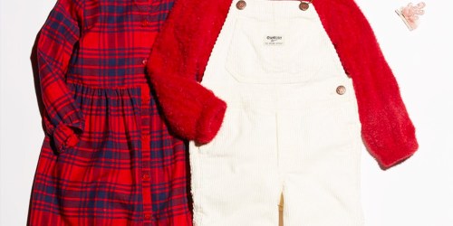 OshKosh Black Friday Sale + Free Shipping on All Orders | Buy 1, Get 2 Free Jeans, $5 Tops, & More!