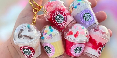 Starbucks Inspired Mini Coffee Keychains Just $10.88 Shipped | Perfect Valentine’s Day Gift