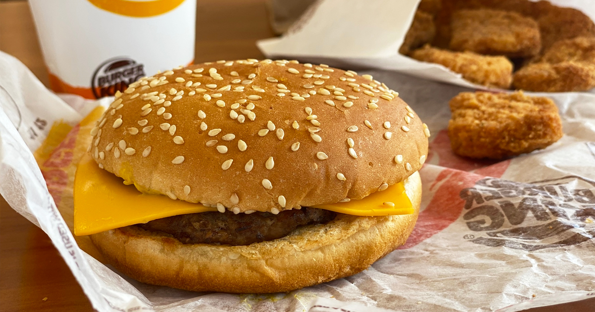 FREE Burger King Hamburger w/ $1 Purchase – Today Only!