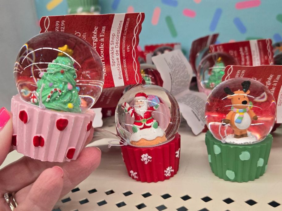 Ashland Assorted 2.5" Mini Christmas Tabletop Waterglobes