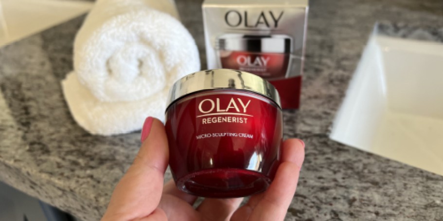 $10 Off Olay on Amazon = BOGO Free Micro-Sculpting Cream!