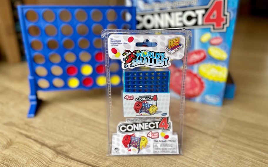 world's smallest connect 4 mini stocking stuffers